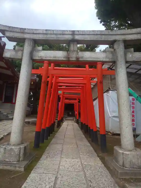 品川神社の鳥居