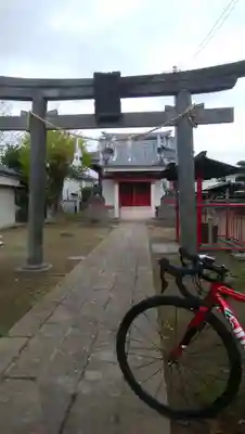 稲荷木稲荷神社の鳥居