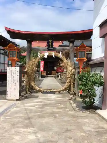 大鏑神社の鳥居