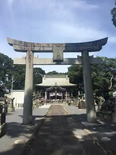 妙見神社の鳥居