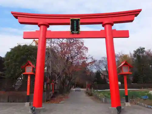 冠稲荷神社の鳥居