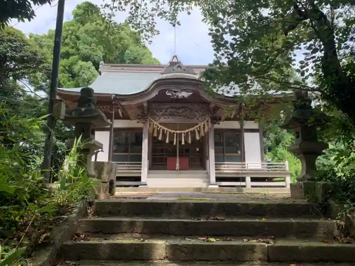 番場神社の本殿・本堂