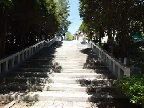 北見神社の景色