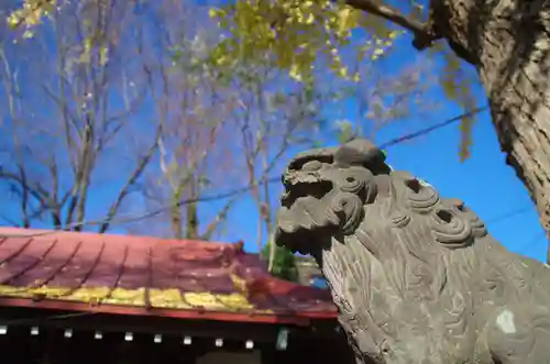 白滝不動尊の狛犬