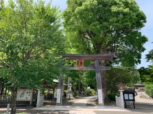 高麗神社の鳥居