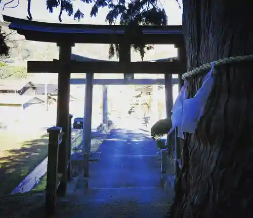 艮神社の鳥居