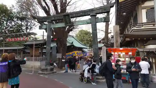 湯島天満宮の鳥居