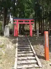 喜覚寺の鳥居