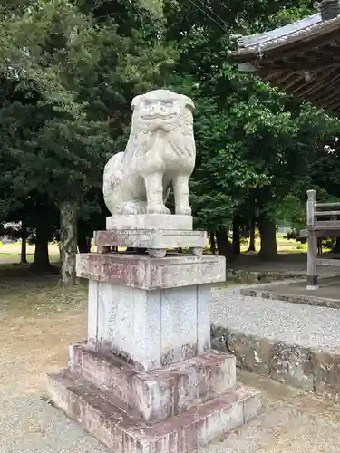 天目一神社の狛犬