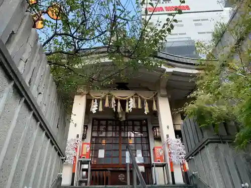 綱敷天神社御旅社の本殿