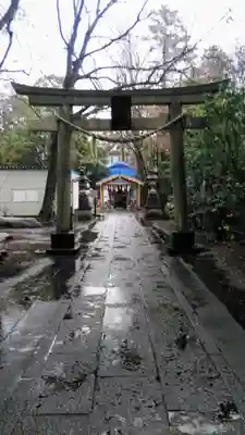 小金井神社の鳥居
