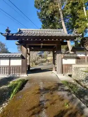 心岳寺の山門・神門