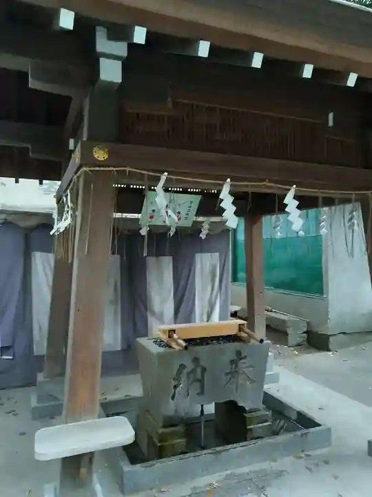 子安神社の手水舎