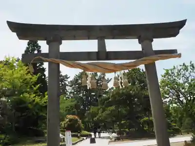 白山神社の鳥居