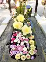 福母八幡宮の手水舎