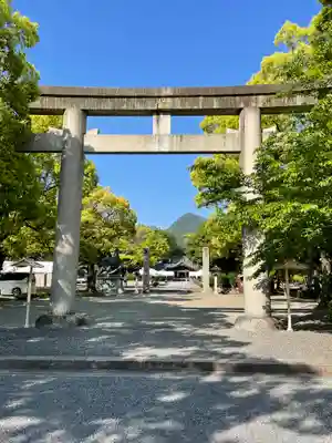 讃岐宮 香川縣護國神社の鳥居