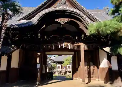 観音寺（世田谷山観音寺）の山門・神門
