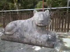 沙沙貴神社の狛犬