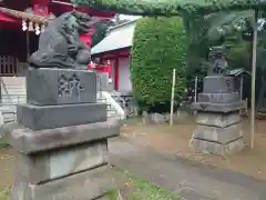 森浅間神社の狛犬