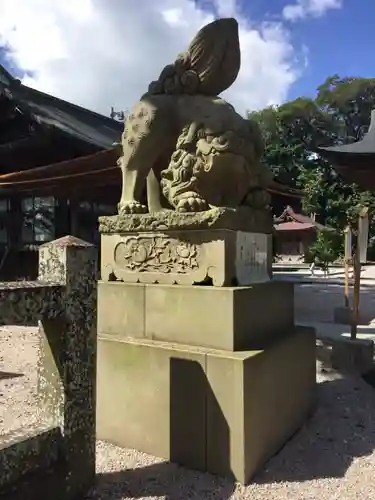 松江神社の狛犬