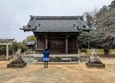 素盞嗚社の本殿・本堂