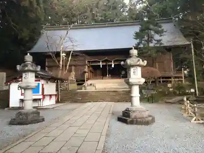 河口浅間神社の本殿・本堂