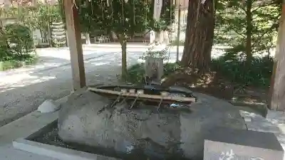 黒磯神社の手水舎