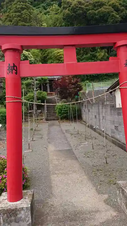 赤井稲荷の鳥居