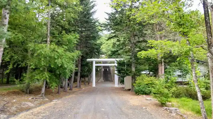 温根湯神社の鳥居