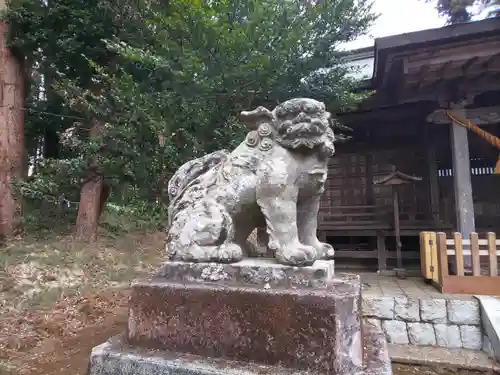 荒橿神社の狛犬