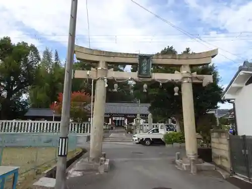 五社神社の鳥居