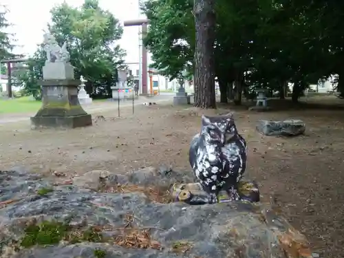 下川神社の狛犬