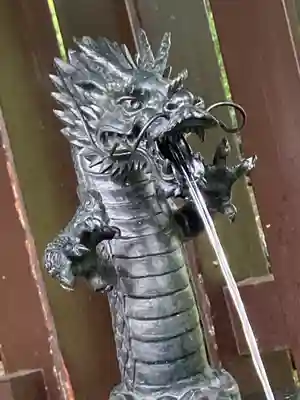 月寒神社の手水舎