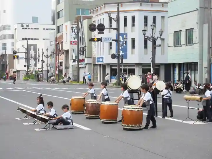 釧路一之宮 厳島神社のお祭り