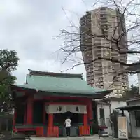 麻布氷川神社の本殿・本堂
