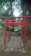 阿夫志奈神社の鳥居