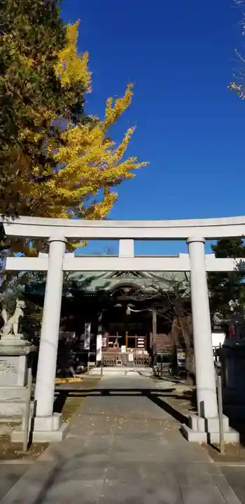 半田稲荷神社の鳥居