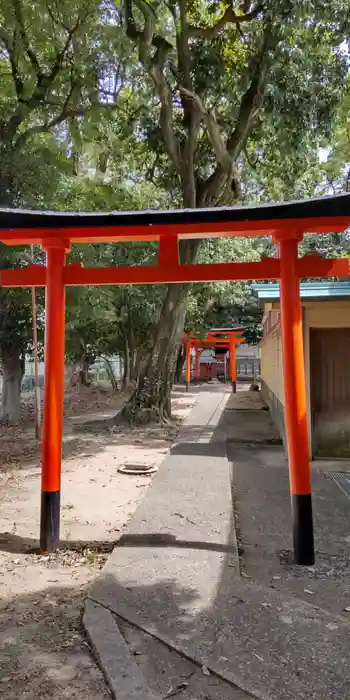 宮田春日神社の鳥居