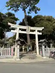 菊田神社の鳥居