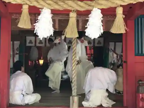 椎葉厳島神社のお祭り