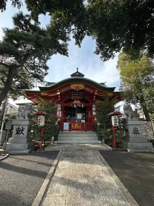 久が原西部八幡神社の本殿・本堂
