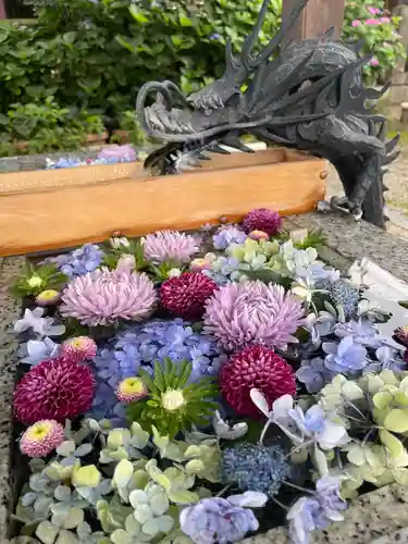 川越八幡宮の手水舎