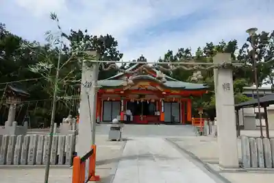 片山神社の本殿・本堂