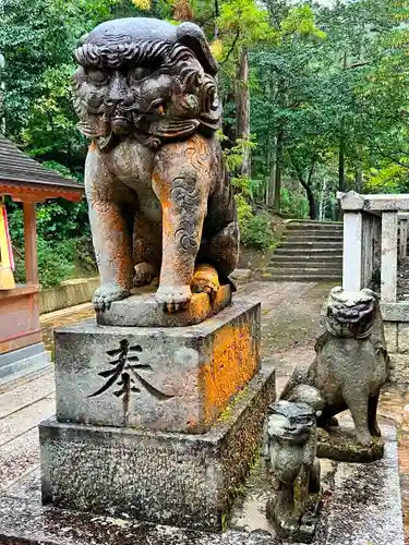 須部神社の狛犬