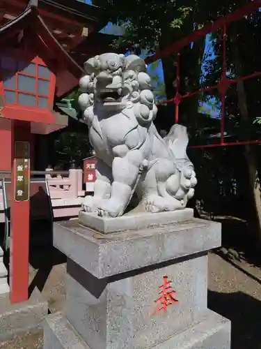 前川神社の狛犬