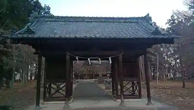 神部社の山門・神門
