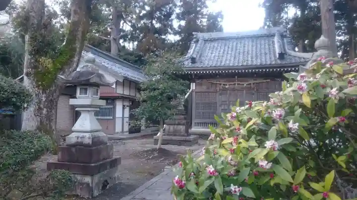 木曽神社の本殿・本堂
