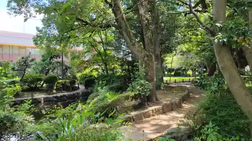 和樂備神社の庭園