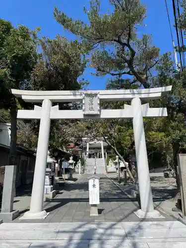 駒宮神社の鳥居