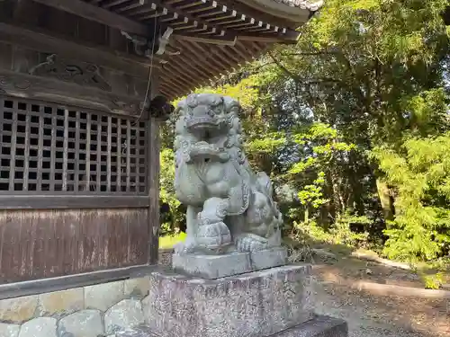 原神社 (其原神社)の狛犬